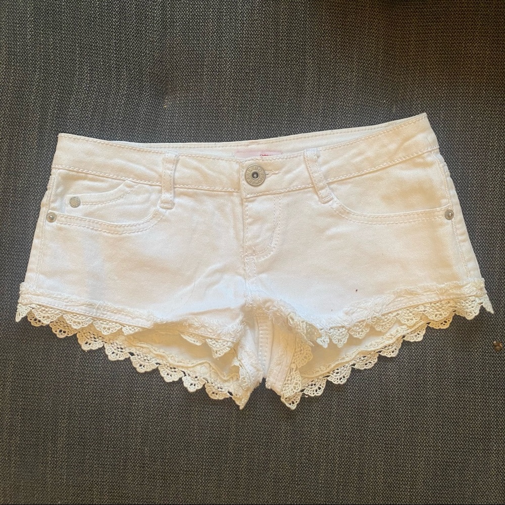 White shorts